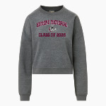 EDMOND MEMORIAL HIGH SCHOOL BULLDOGS <span class="pdp-name-mascot">EDMOND MEMORIAL BULLDOGS</span> MV Sport Women's Vintage Fleece Crew Front Thumbnail