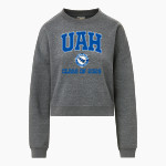 UAH Chargers <span class="pdp-name-mascot">University of Alabama Chargers</span> MV Sport Women's Vintage Fleece Crew Front Thumbnail