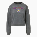 Albany Leadership Panthers <span class="pdp-name-mascot">Albany Leadership Charter School Panthers</span> MV Sport Women's Vintage Fleece Crew Front Thumbnail