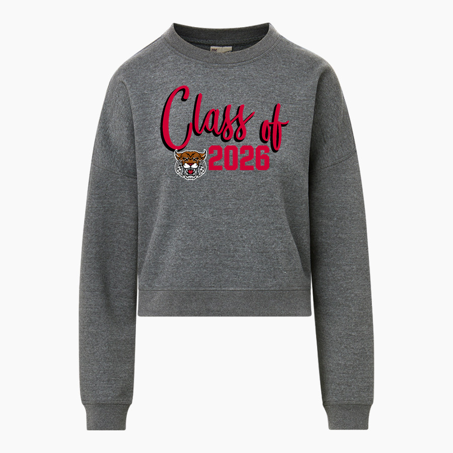 Wheatley Wildcats <span class="pdp-name-mascot">Wheatley Wildcats</span> MV Sport Women's Vintage Fleece Crew