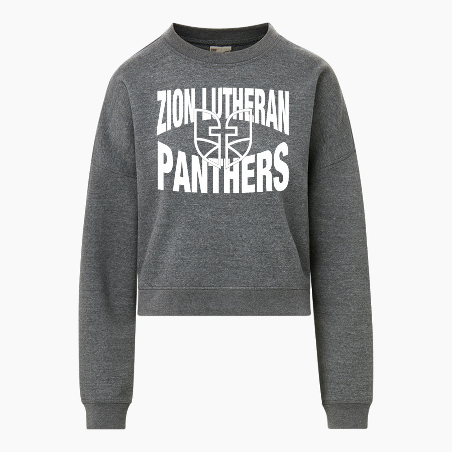 Zion Lutheran School Panthers MV Sport Women's Vintage Fleece Crew