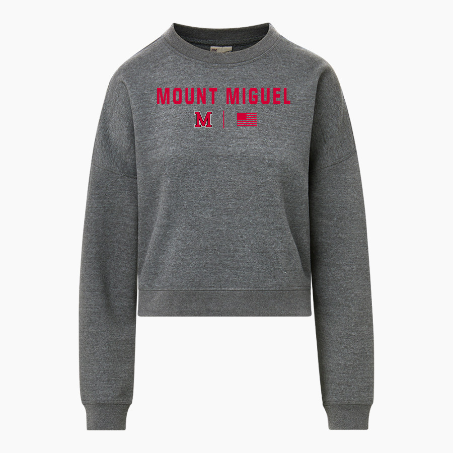 Mount Miguel Matadors <span class="pdp-name-mascot">Mount Miguel Matadors</span> MV Sport Women's Vintage Fleece Crew