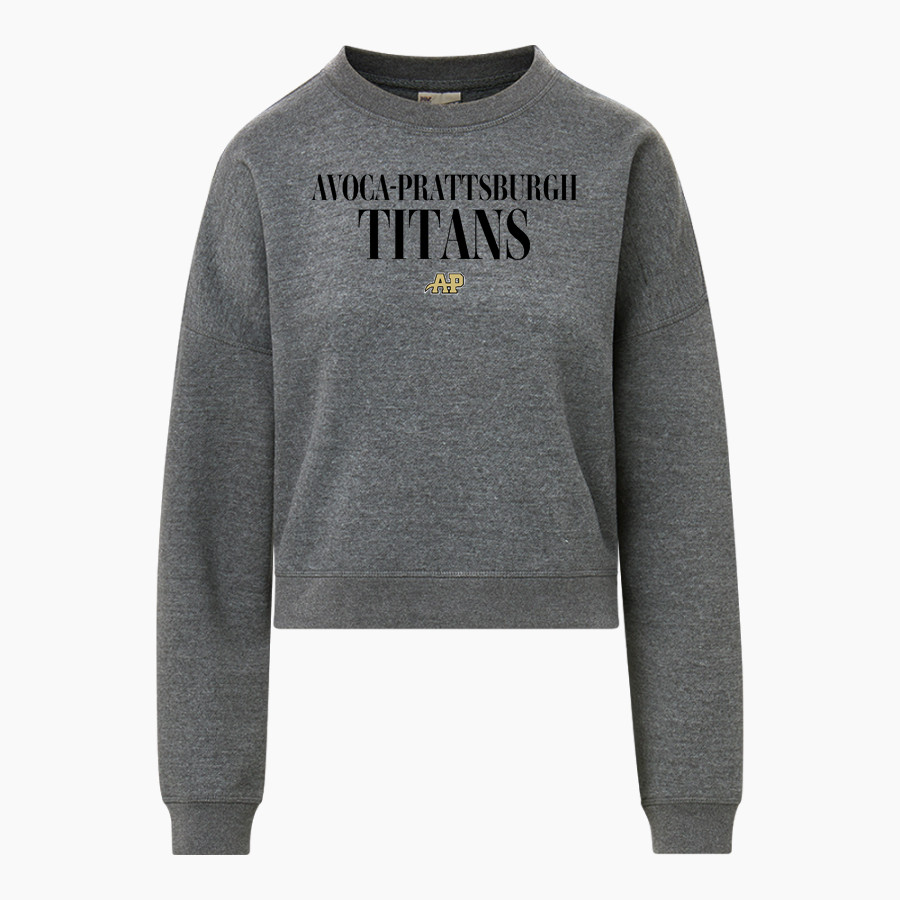 Avoca-Prattsburgh Titans <span class="pdp-name-mascot">Avoca-Prattsburgh</span> MV Sport Women's Vintage Fleece Crew