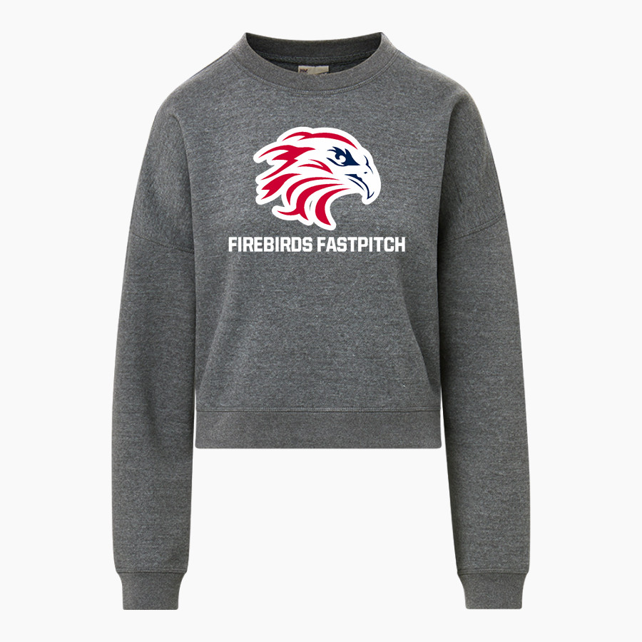 Firebirds Fastpitch The Official Online Store MV Sport Women's Vintage Fleece Crew