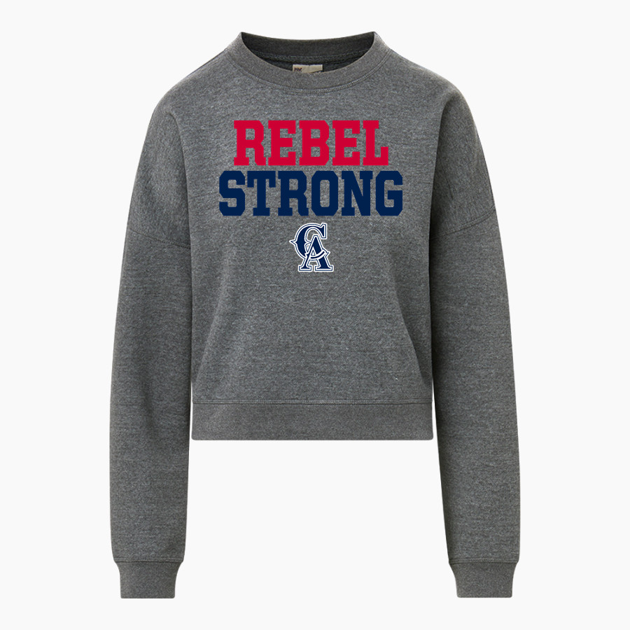 Carroll Rebels <span class="pdp-name-mascot">Carroll</span> MV Sport Women's Vintage Fleece Crew