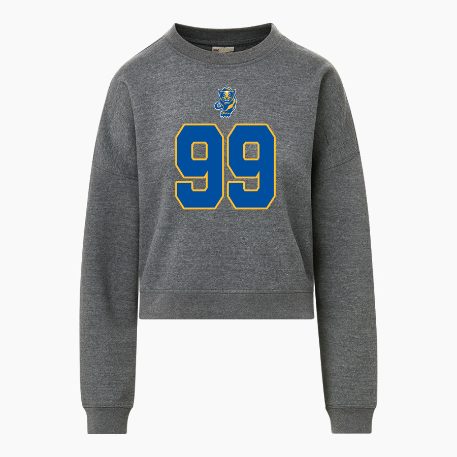 Greenfield Central Cougars Online Store <span class="pdp-name-mascot">Greenfield-Central Cougars</span> MV Sport Women's Vintage Fleece Crew