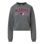 Burgundy Blazers <span class="pdp-name-mascot">Burgundy Farm Blazers</span> MV Sport Women's Vintage Fleece Crew Front Thumbnail