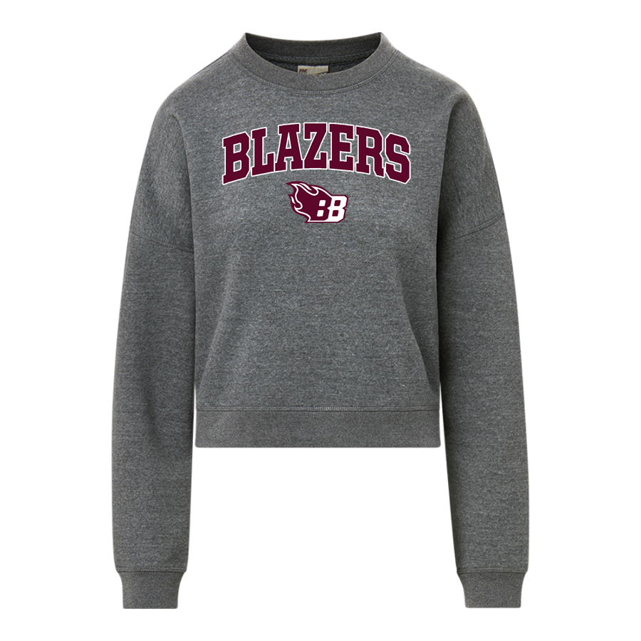 Burgundy Blazers <span class="pdp-name-mascot">Burgundy Farm Blazers</span> MV Sport Women's Vintage Fleece Crew