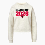 SHAW HIGH SCHOOL CARDINALS MV Sport Women's Vintage Fleece Crew Front Thumbnail