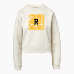 Roosevelt Roughriders <span class="pdp-name-mascot">Roosevelt Riders</span> MV Sport Women's Vintage Fleece Crew Front Thumbnail