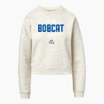 Blue Hill Bobcats <span class="pdp-name-mascot">Blue Hill Community School District Bobcats</span> MV Sport Women's Vintage Fleece Crew Front Thumbnail