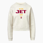 NORTHEASTERN HIGH SCHOOL JETS MV Sport Women's Vintage Fleece Crew Front Thumbnail