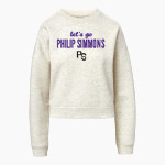Philip Simmons Iron Horses MV Sport Women's Vintage Fleece Crew Front Thumbnail