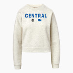 Central Panthers <span class="pdp-name-mascot">Central Panthers</span> MV Sport Women's Vintage Fleece Crew Front Thumbnail