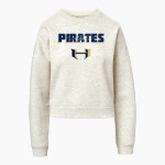 HIDALGO EARLY COLLEGE HIGH SCHOOL PIRATES <span class="pdp-name-mascot">HIDALGO EARLY COLLEGE PIRATES</span> MV Sport Women's Vintage Fleece Crew Front Thumbnail