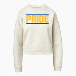 Widener University Pride Online Store MV Sport Women's Vintage Fleece Crew Front Thumbnail