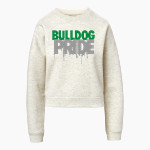 PROVO HIGH SCHOOL BULLDOGS <span class="pdp-name-mascot">PROVO BULLDOGS</span> MV Sport Women's Vintage Fleece Crew Front Thumbnail