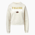 Scotts Valley Falcons MV Sport Women's Vintage Fleece Crew Front Thumbnail