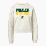 NEW LONDON HIGH SCHOOL WHALERS MV Sport Women's Vintage Fleece Crew Front Thumbnail