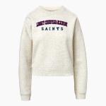 Legacy Christian Academy Saints MV Sport Women's Vintage Fleece Crew Front Thumbnail