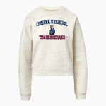 Centennial Middle School Timberwolves <span class="pdp-name-mascot">Centennial Middle School Wolves</span> MV Sport Women's Vintage Fleece Crew Front Thumbnail