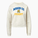 MASON CO CENTRAL HIGH SCHOOL SPARTANS MV Sport Women's Vintage Fleece Crew Front Thumbnail