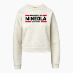MINEOLA HIGH SCHOOL MUSTANGS MV Sport Women's Vintage Fleece Crew Front Thumbnail
