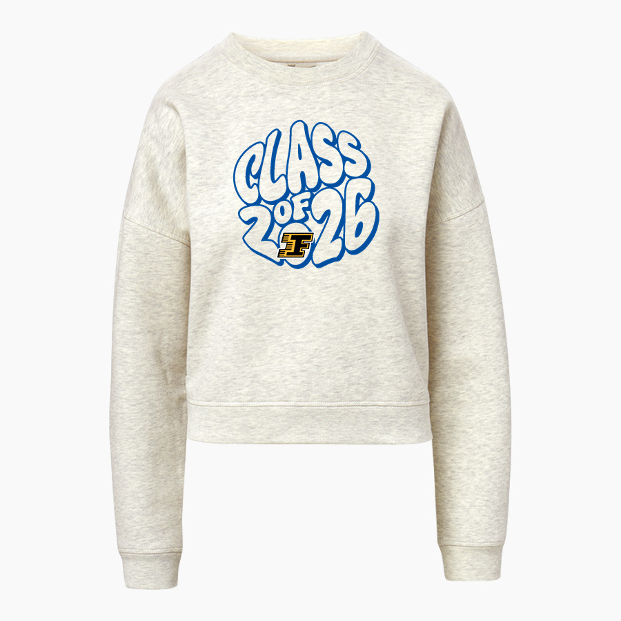 FARRELL HIGH SCHOOL STEELERS <span class="pdp-name-mascot">FARRELL STEELERS</span> MV Sport Women's Vintage Fleece Crew