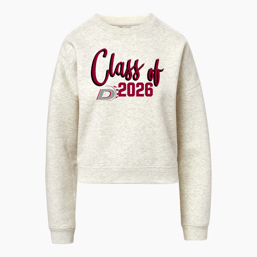 De Leon Independent Fighting Bearcats <span class="pdp-name-mascot">De Leon Independent Fighting Bearcats</span> MV Sport Women's Vintage Fleece Crew