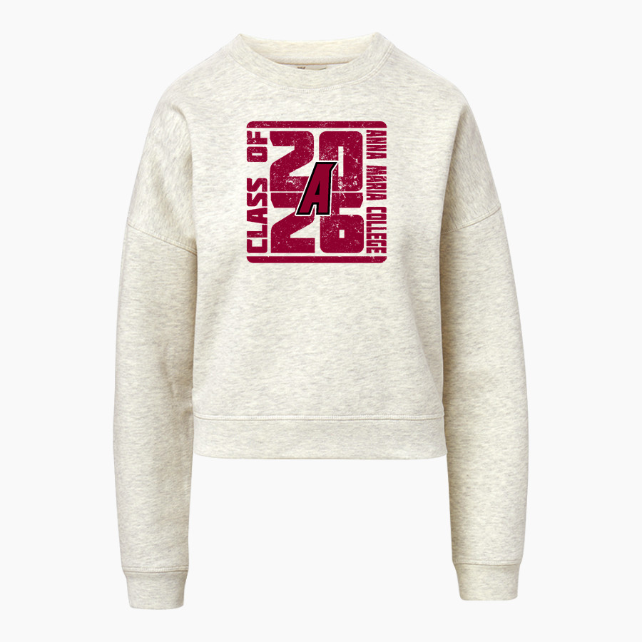 Anna Maria College Amcats <span class="pdp-name-mascot">Anna Maria College Amcats</span> MV Sport Women's Vintage Fleece Crew