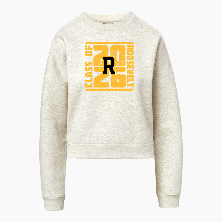 Roosevelt Roughriders <span class="pdp-name-mascot">Roosevelt Riders</span> MV Sport Women's Vintage Fleece Crew