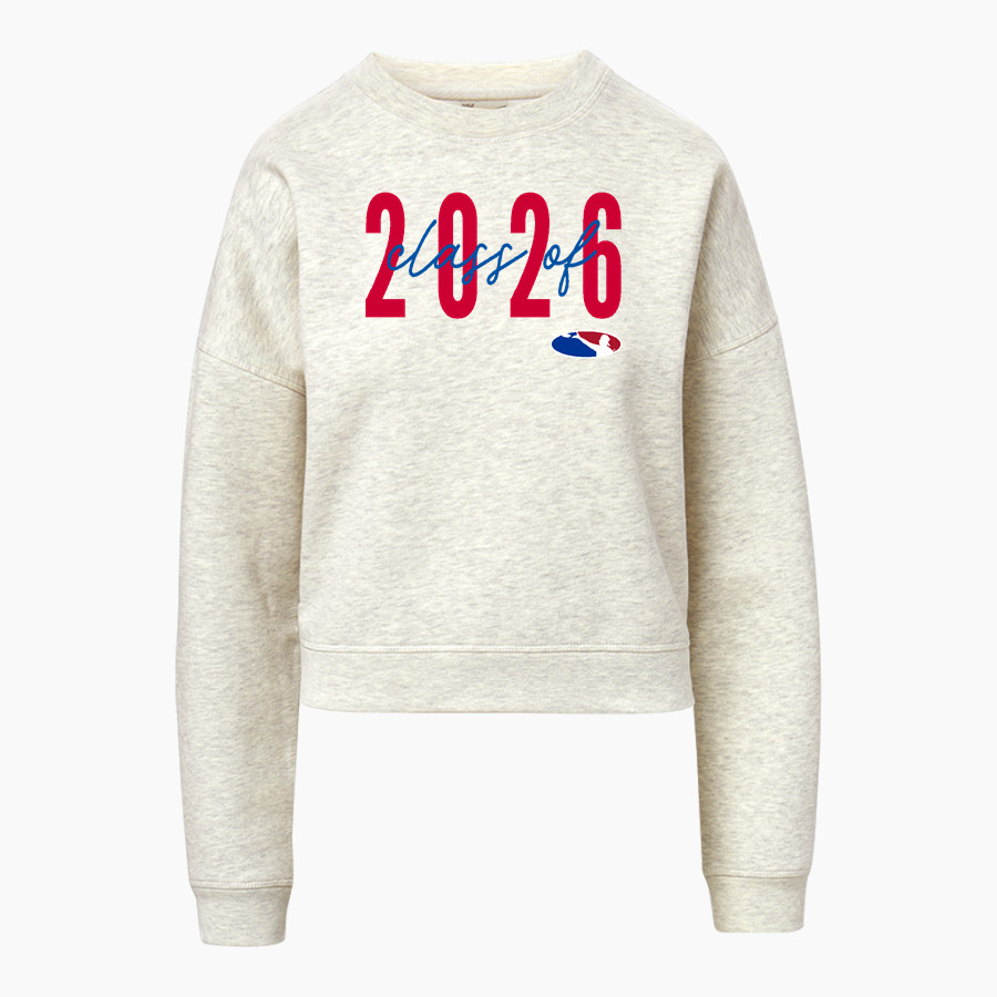 American Cornhole <span class="pdp-name-mascot">American Cornhole</span> MV Sport Women's Vintage Fleece Crew