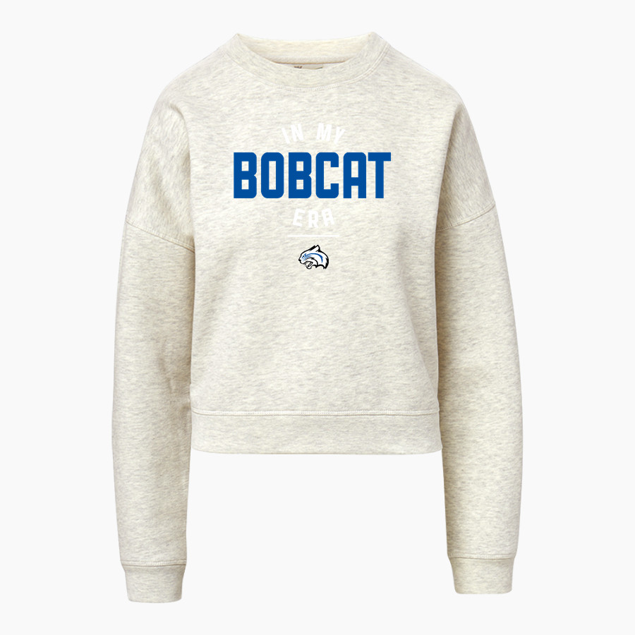 Blue Hill Bobcats <span class="pdp-name-mascot">Blue Hill Community School District Bobcats</span> MV Sport Women's Vintage Fleece Crew