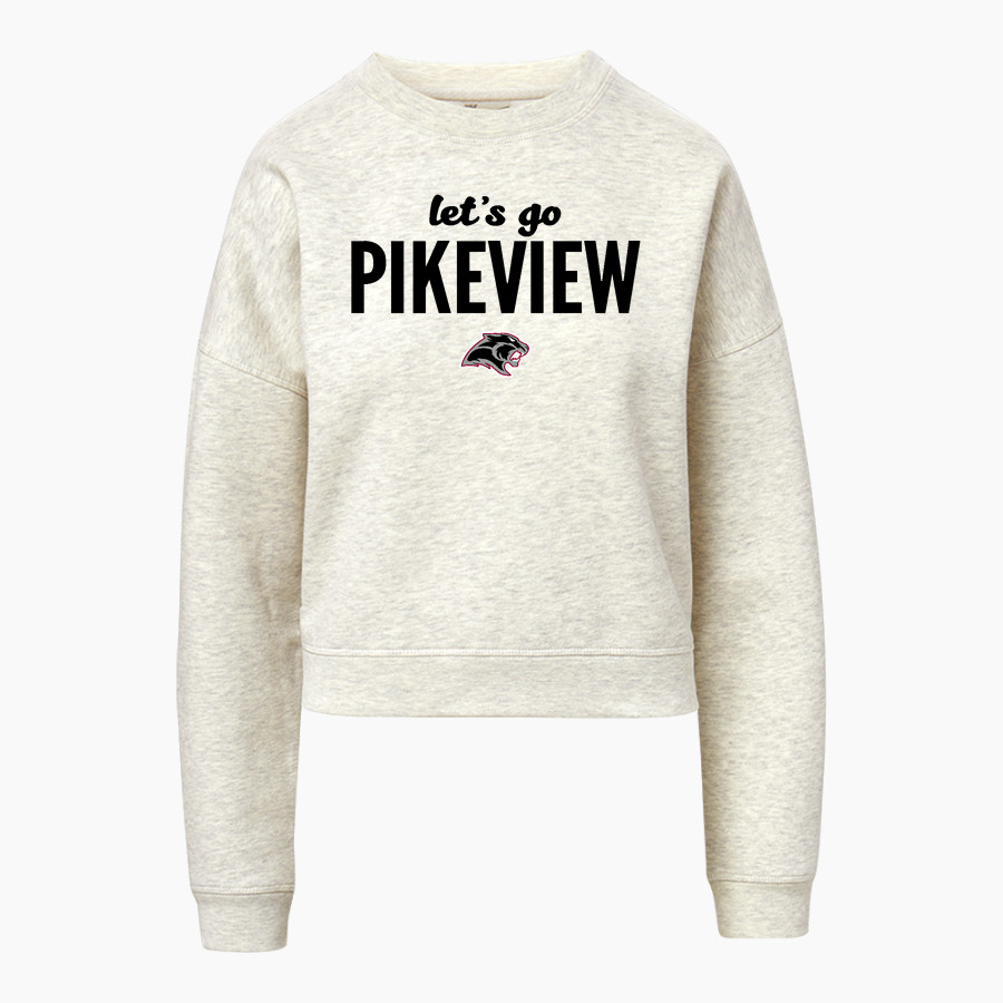 PIKEVIEW HIGH SCHOOL PANTHERS <span class="pdp-name-mascot">PIKEVIEW PANTHERS</span> MV Sport Women's Vintage Fleece Crew