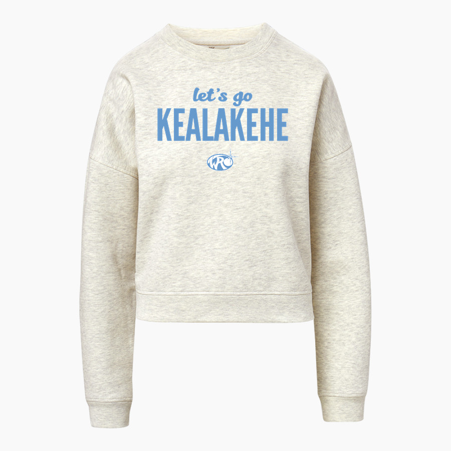 KEALAKEHE HIGH SCHOOL WAVERIDERS <span class="pdp-name-mascot">KEALAKEHE WAVERIDERS</span> MV Sport Women's Vintage Fleece Crew