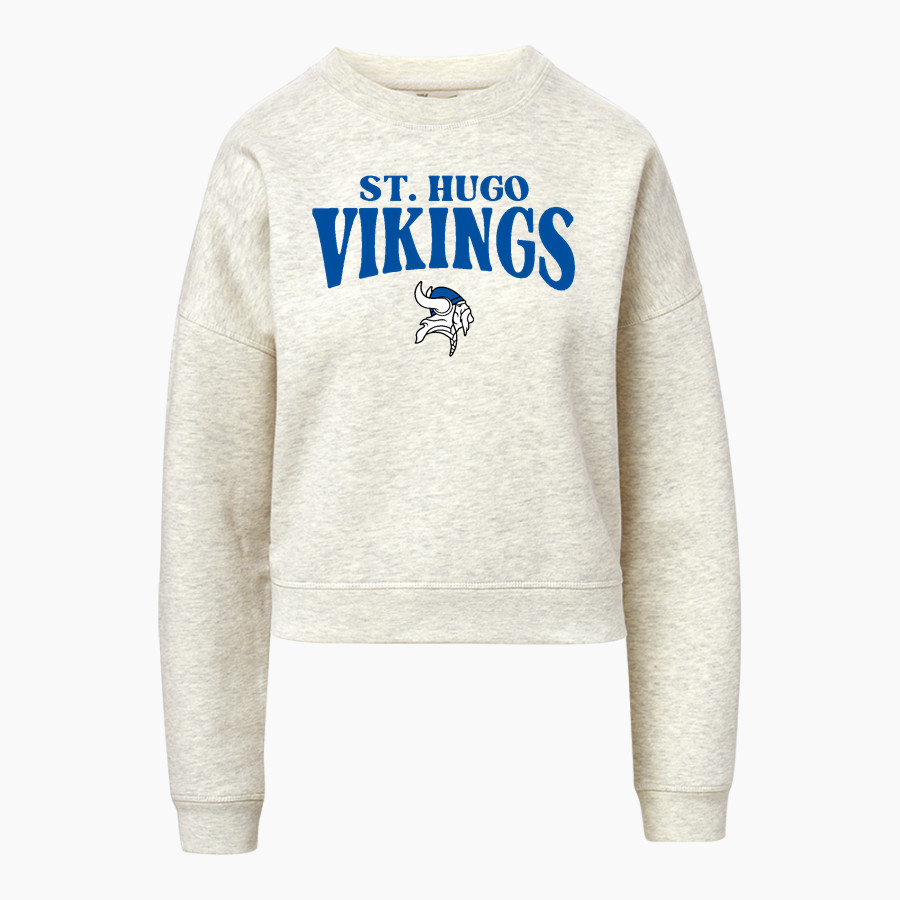 St. Hugo Of The Hills Vikings <span class="pdp-name-mascot">St. Hugo Of The Hills Vikings</span> MV Sport Women's Vintage Fleece Crew