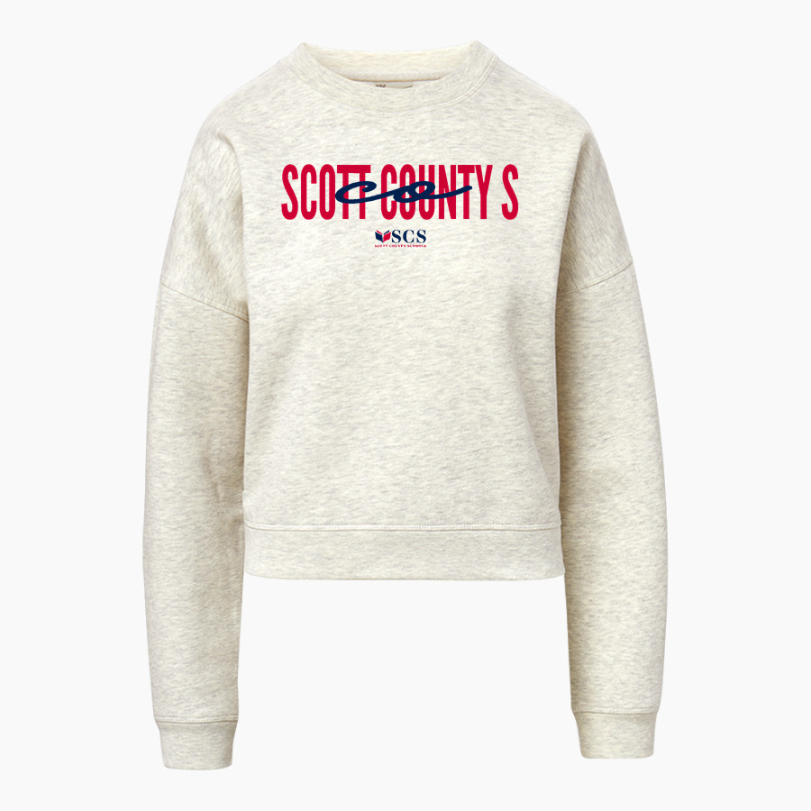 Scott County S Co <span class="pdp-name-mascot">Scott County S Co</span> MV Sport Women's Vintage Fleece Crew