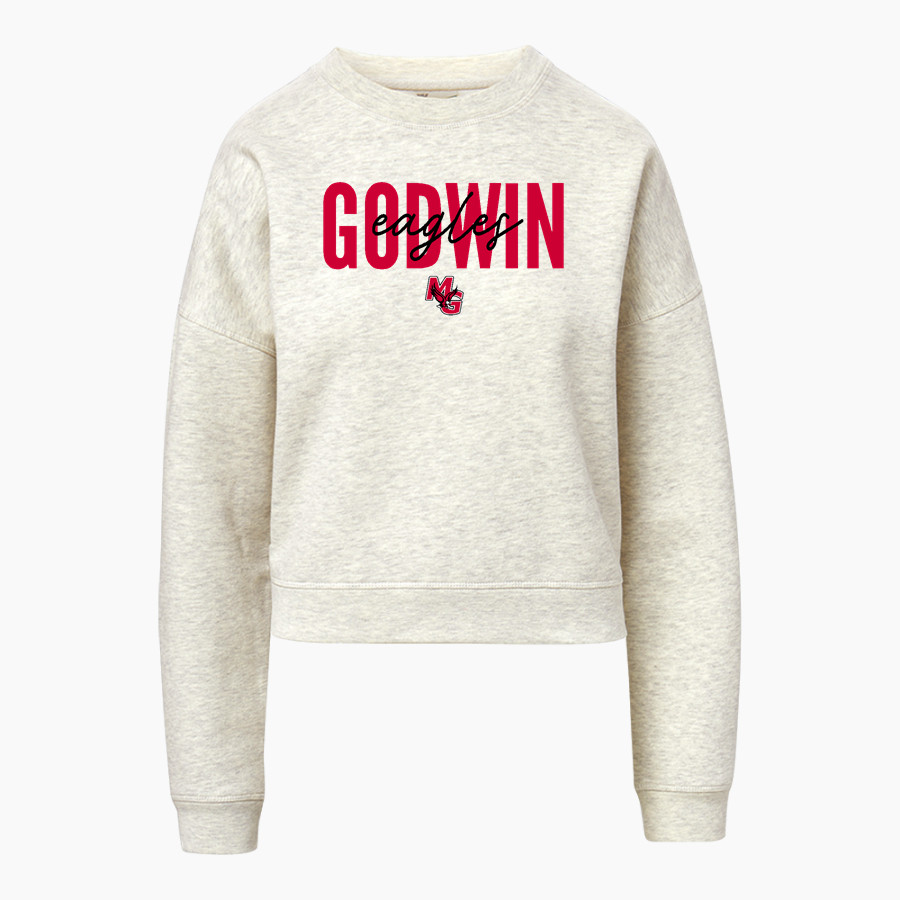 Godwin Eagles MV Sport Women's Vintage Fleece Crew
