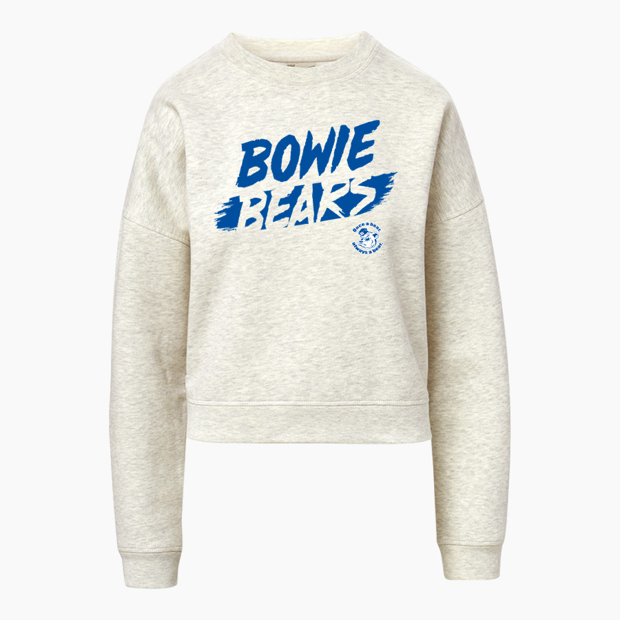 BOWIE HIGH SCHOOL BEARS <span class="pdp-name-mascot">BOWIE BEARS</span> MV Sport Women's Vintage Fleece Crew