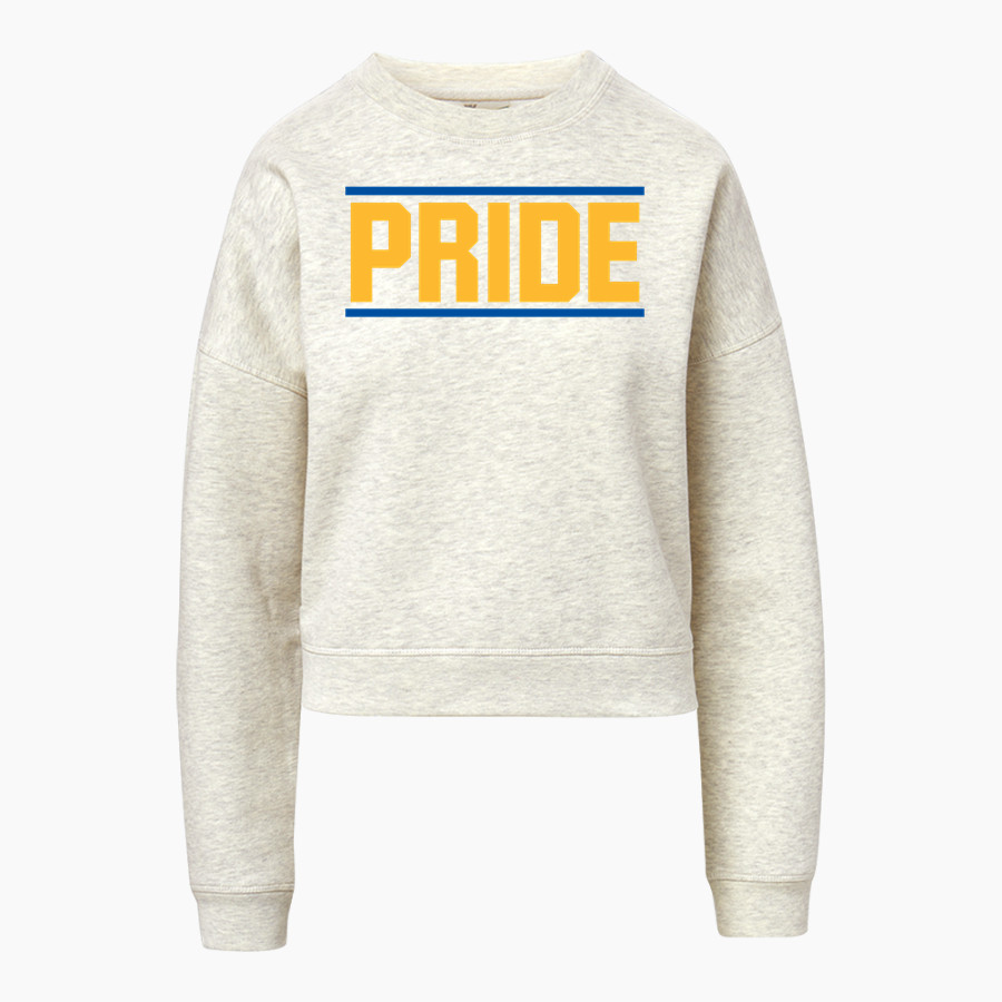 Widener University Pride Online Store MV Sport Women's Vintage Fleece Crew