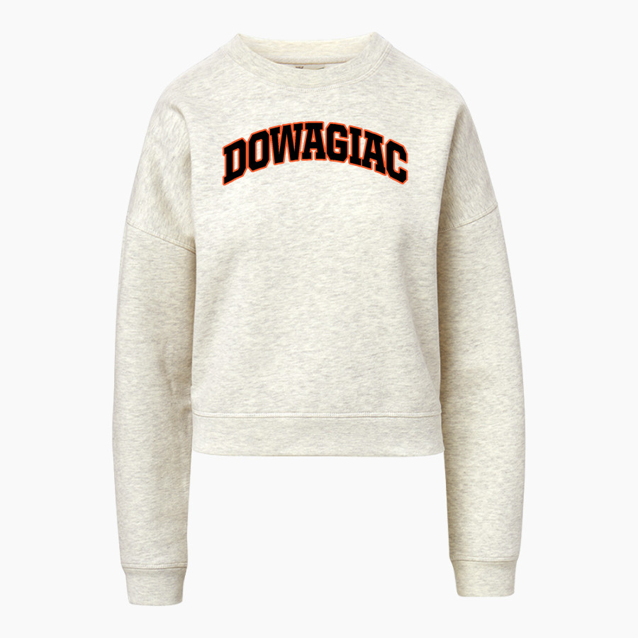 Dowagiac Chieftains <span class="pdp-name-mascot">Dowagiac Chieftains</span> MV Sport Women's Vintage Fleece Crew