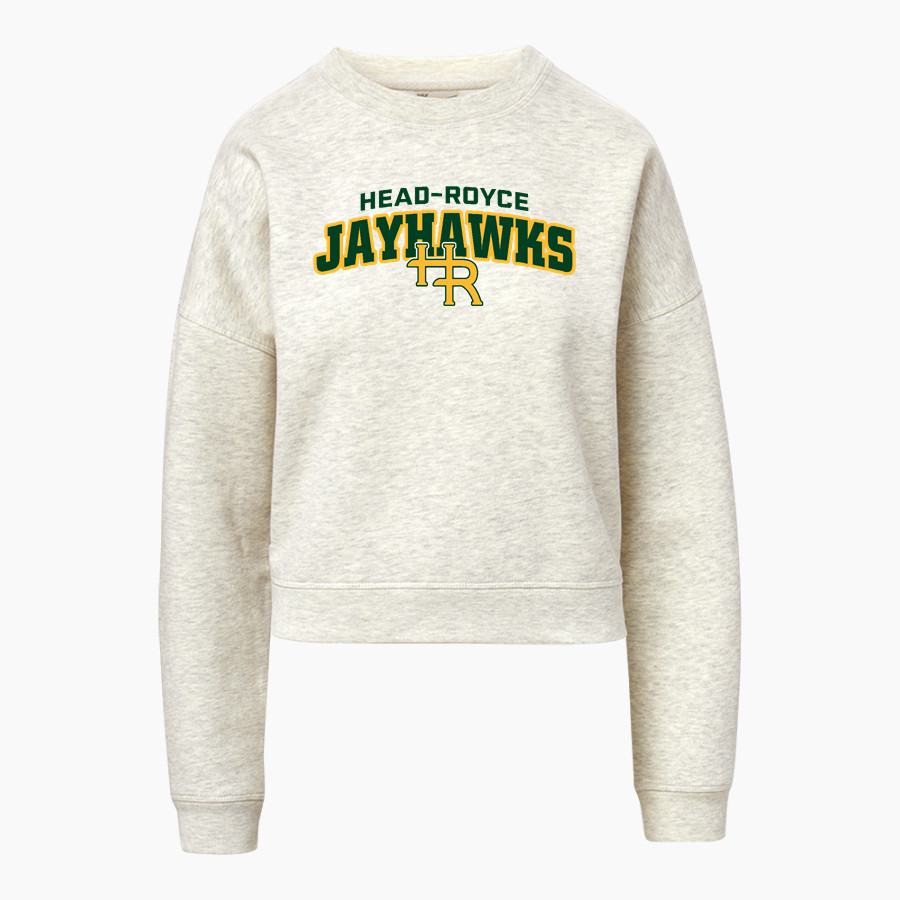 Head-Royce Jayhawks MV Sport Women's Vintage Fleece Crew