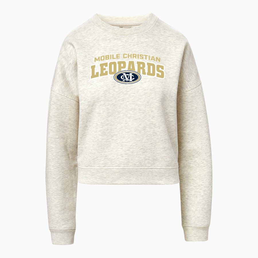 Mobile Christian Leopards Online Store MV Sport Women's Vintage Fleece Crew