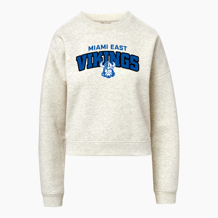 MIAMI EAST HIGH SCHOOL VIKINGS <span class="pdp-name-mascot">MIAMI EAST VIKINGS</span> MV Sport Women's Vintage Fleece Crew