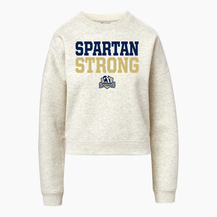 Christ Covenant Spartans MV Sport Women's Vintage Fleece Crew