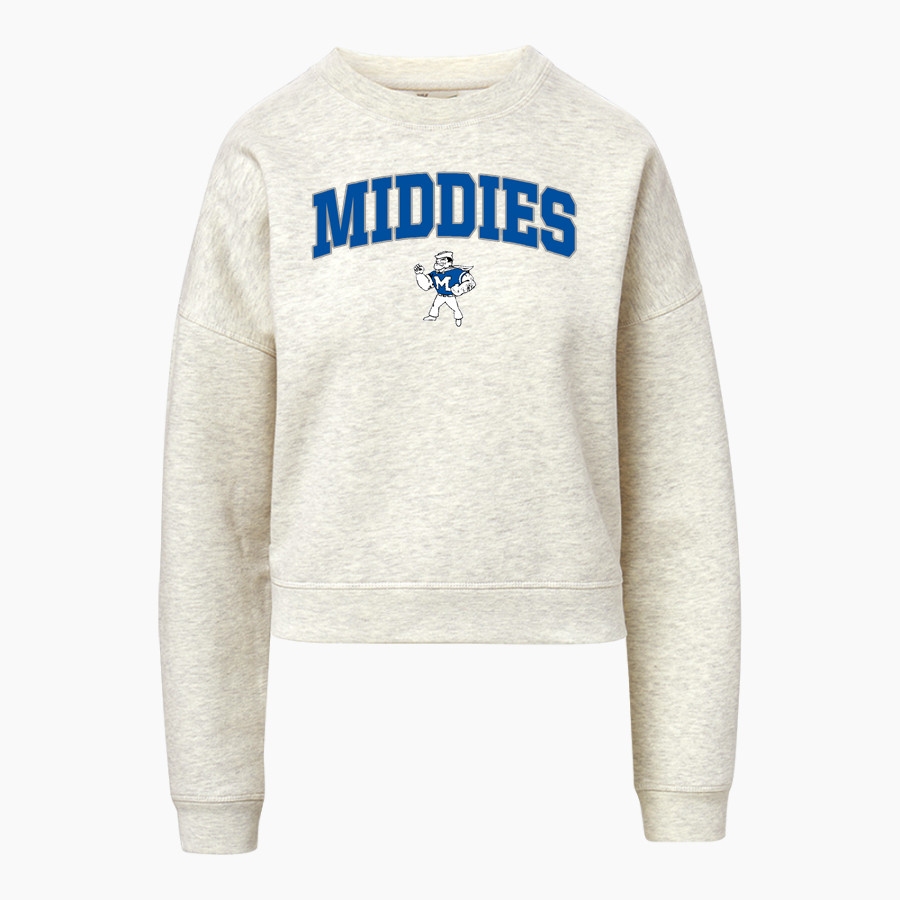 MIDVIEW MIDDIES #wearemidview <span class="pdp-name-mascot">MIDVIEW MIDDIES</span> MV Sport Women's Vintage Fleece Crew