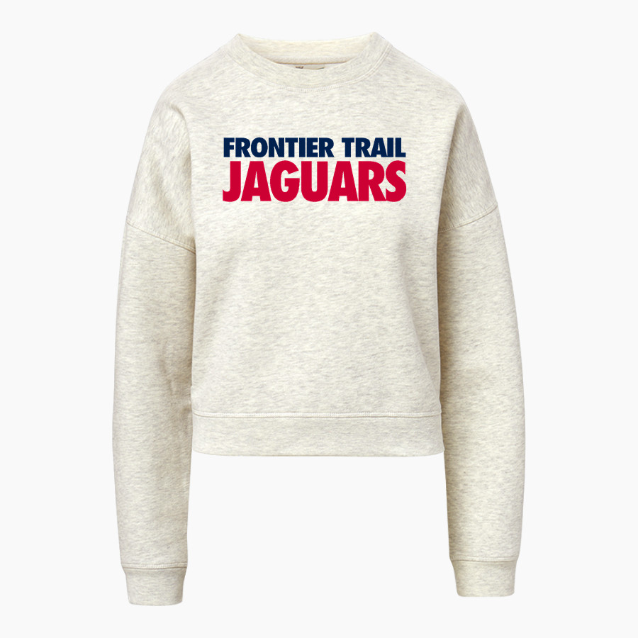 Frontier Trail Jaguars <span class="pdp-name-mascot">Frontier Trail Jaguars</span> MV Sport Women's Vintage Fleece Crew