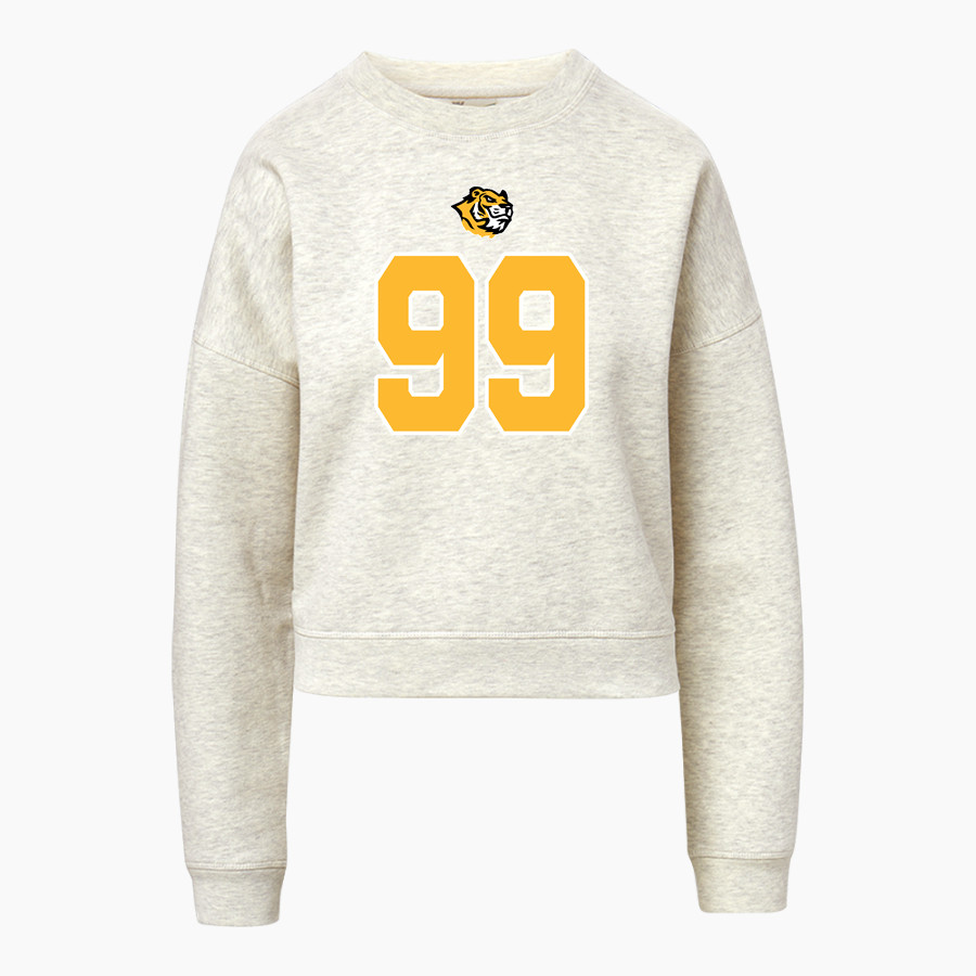 Emanuel Lutheran Tigers <span class="pdp-name-mascot">Emanuel Lutheran School Tigers</span> MV Sport Women's Vintage Fleece Crew