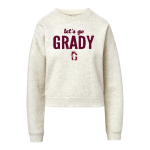 WM E GRADY VOC TECH SCHOOL FALCONS <span class="pdp-name-mascot">GRADY HIGH SCHOOL FALCONS</span> MV Sport Women's Vintage Fleece Crew Front Thumbnail