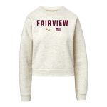 FAIRVIEW HIGH SCHOOL EAGLES <span class="pdp-name-mascot">FAIRVIEW AREA EAGLES</span> MV Sport Women's Vintage Fleece Crew Front Thumbnail